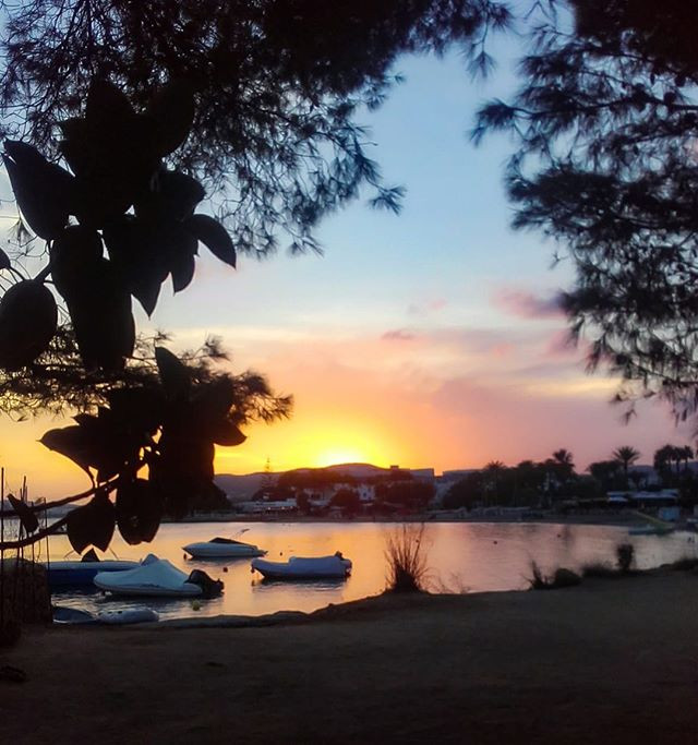 Las puestas del Sol en Octubre son marav