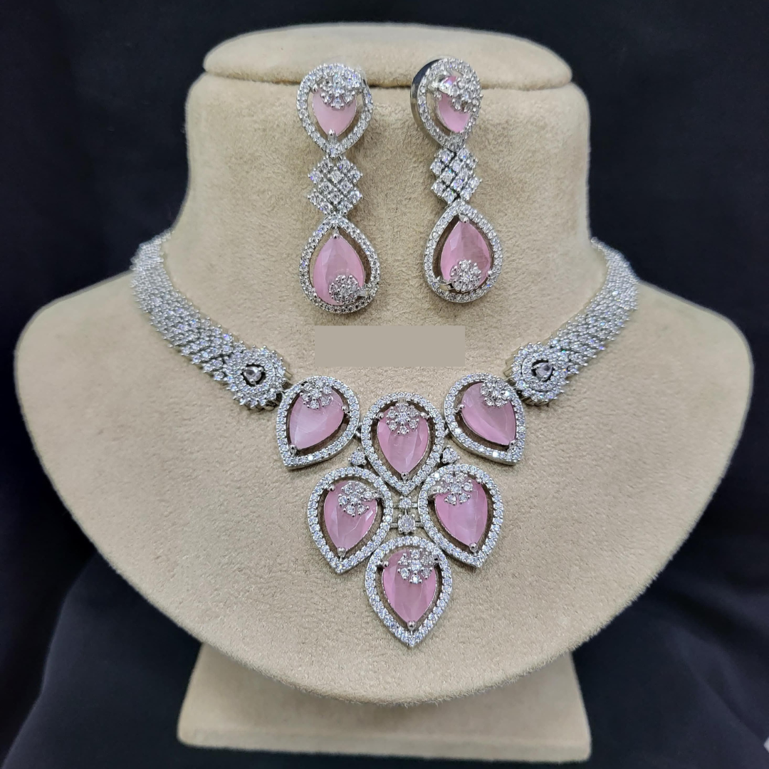 American-Diamond-Necklace-Set