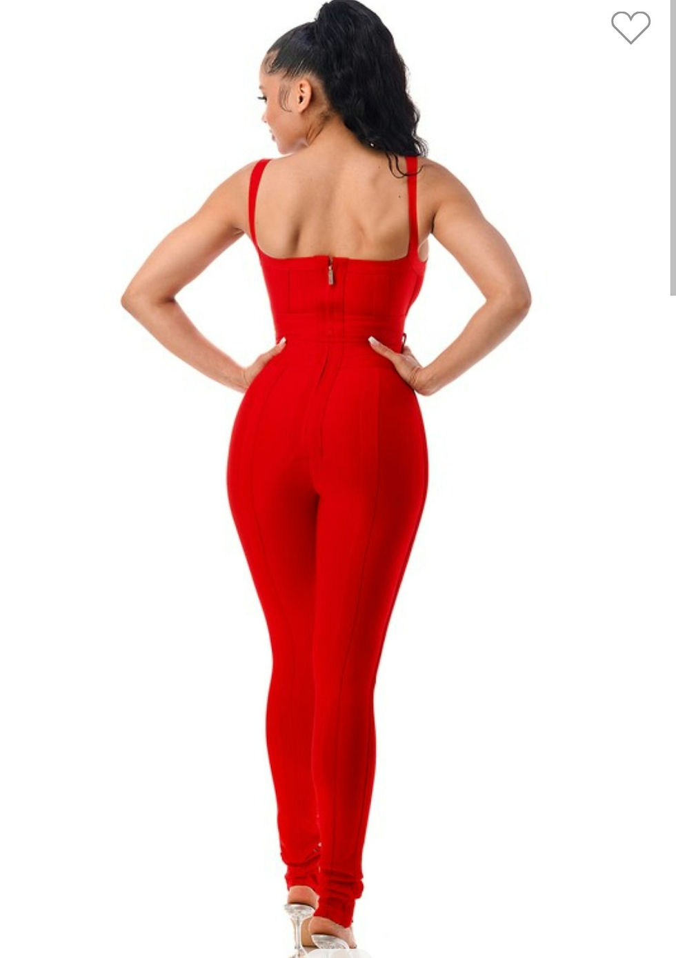 Thumbnail: Olivia 100% Bandage Jumpsuit 