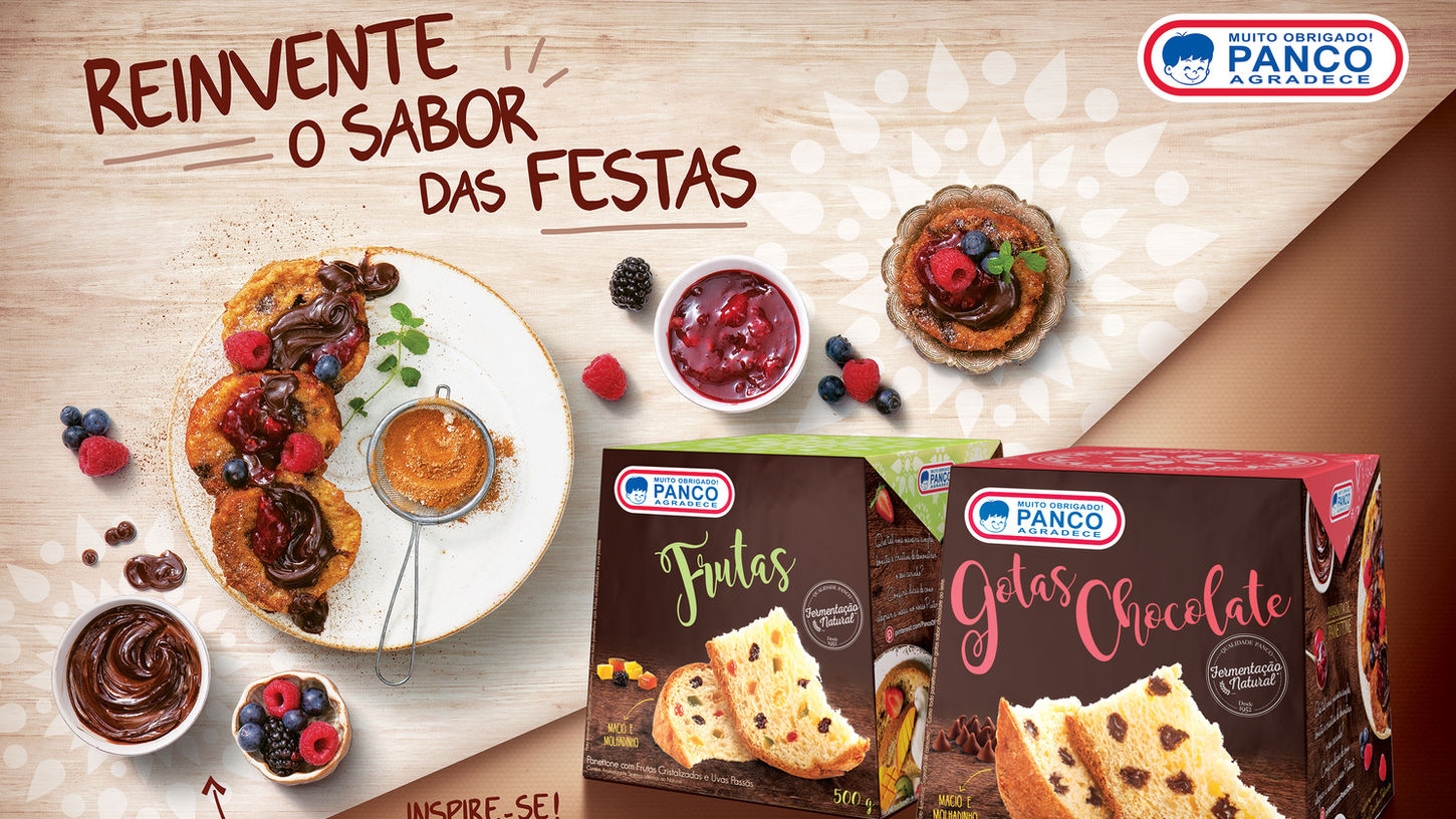 The Panco's Panettones key visual.