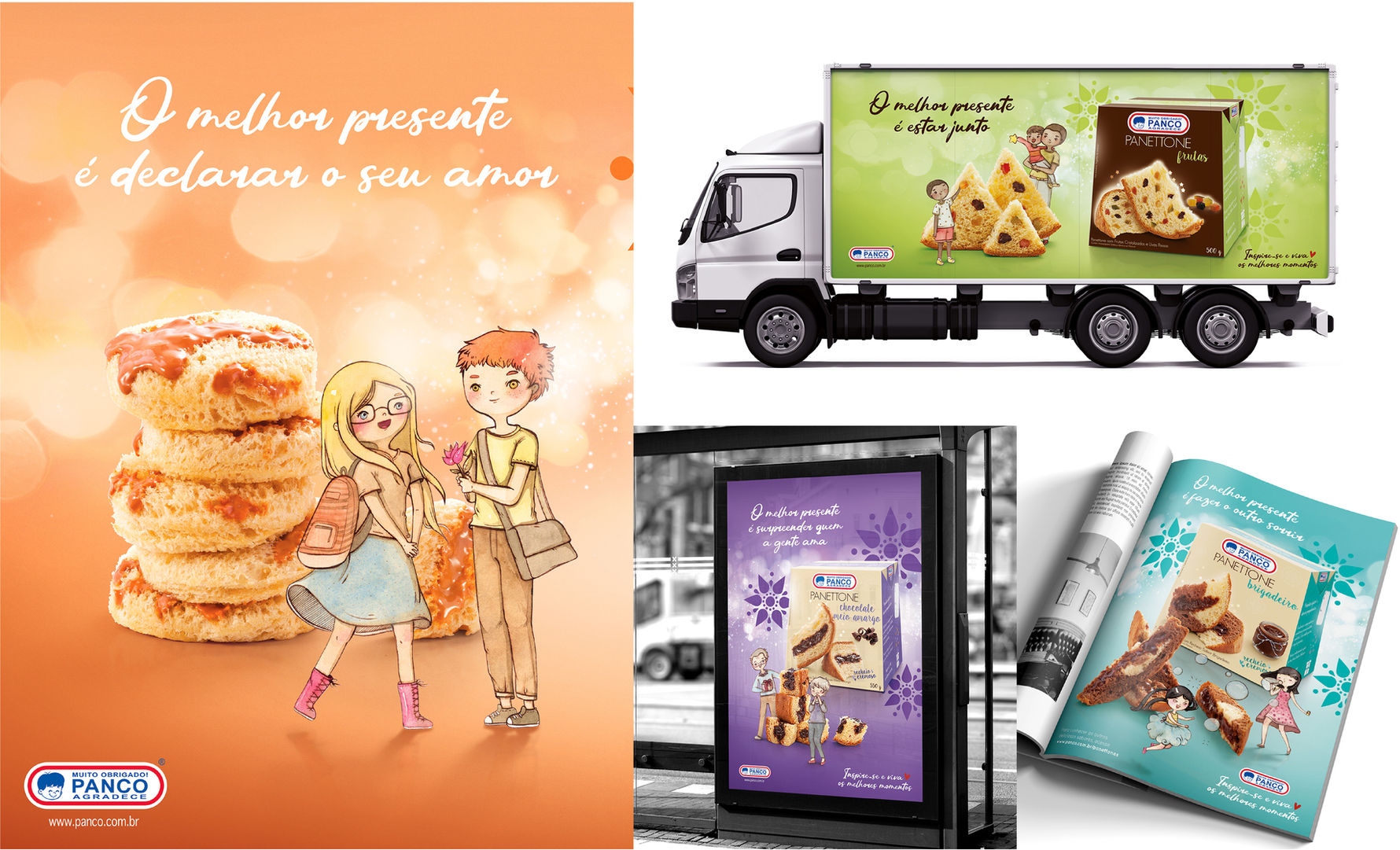The Panco's Panettones key visual.