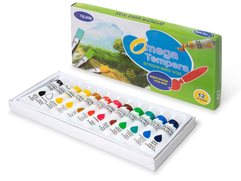 שפורפורות גואש 12 יחידות