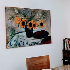 סדרת דומם / פרחים / חמניות