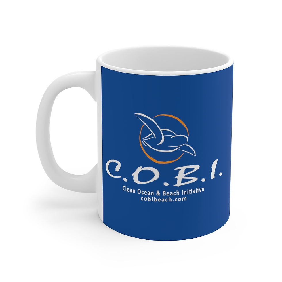 Thumbnail: COBI Sea Turtle Blue Mug 11oz  