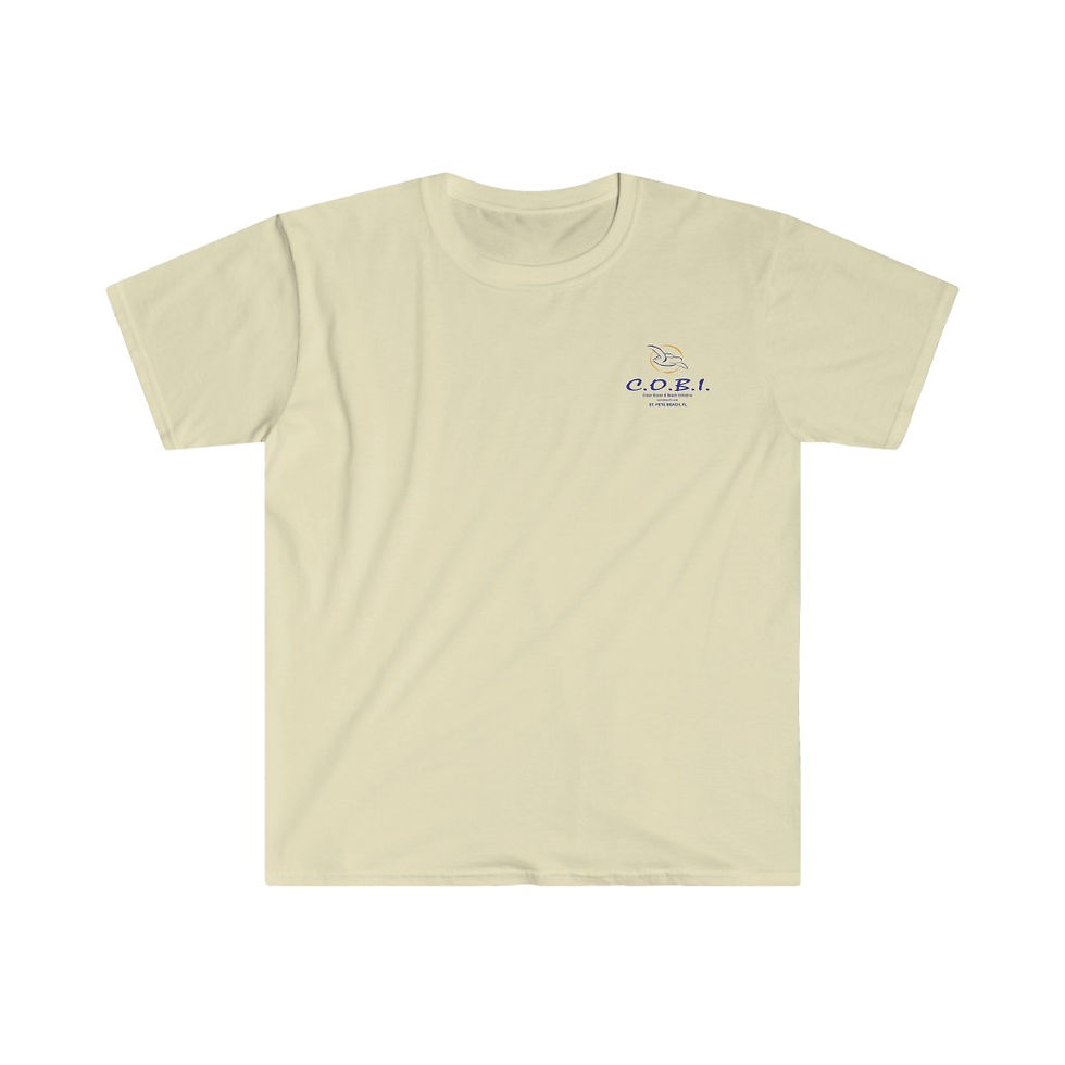 Thumbnail: Unisex Softstyle Sea Turtle (ST PETE BEACH, FL) in White