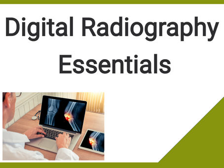 California Limited X-Ray Technician Digital Radiography Authorization CE