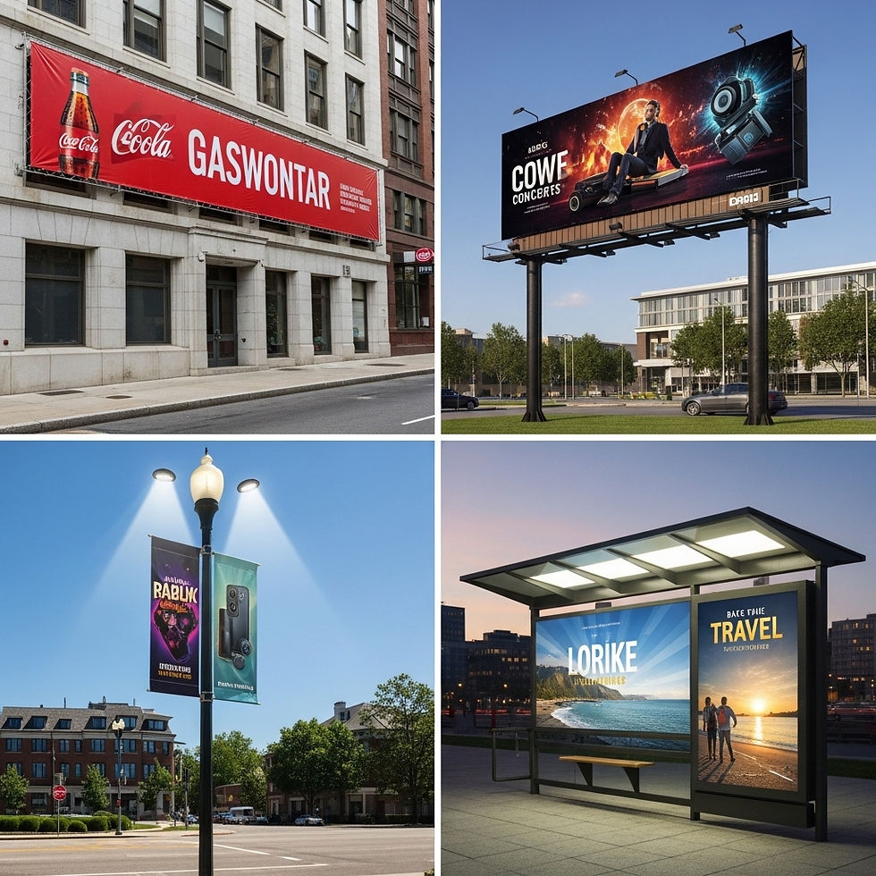 Tipos de lona para painéis publicitários: como escolher a opção ideal