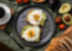 eggs and avocado on toast