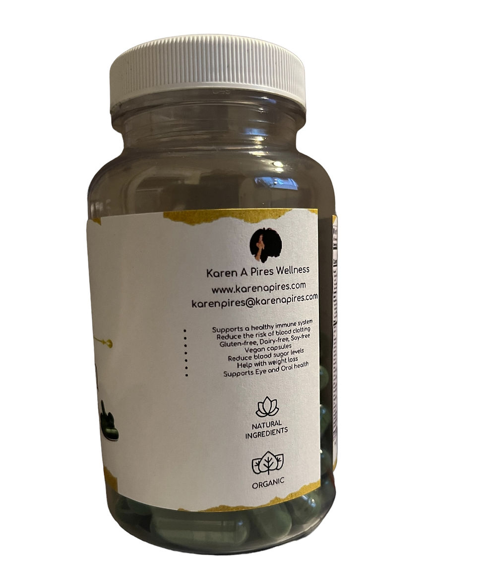 Thumbnail: 100% Spirulina Capsules Pills 