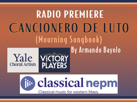 radio premiere "Cancionero De Luto"