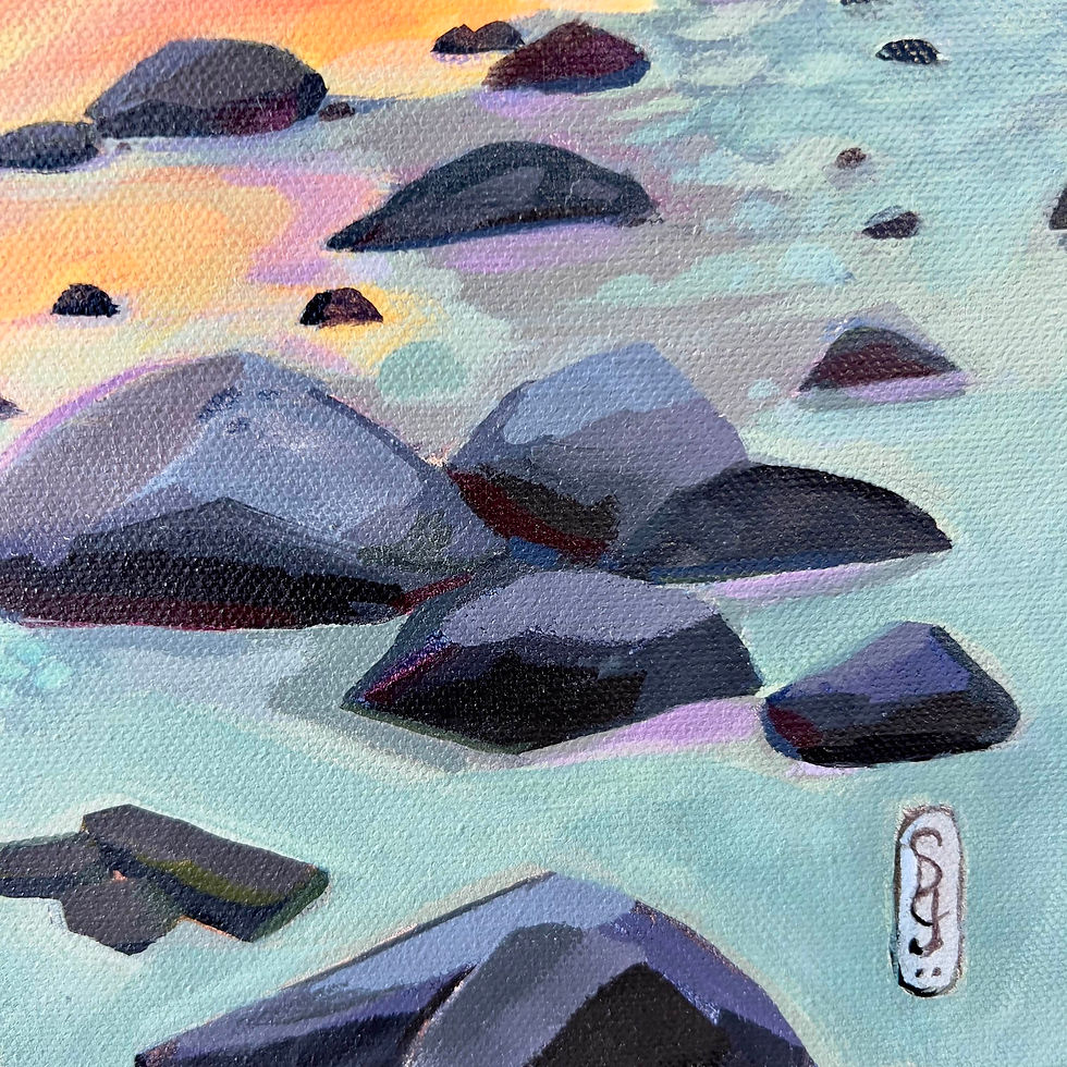 Thumbnail: Sunset at Locust Beach