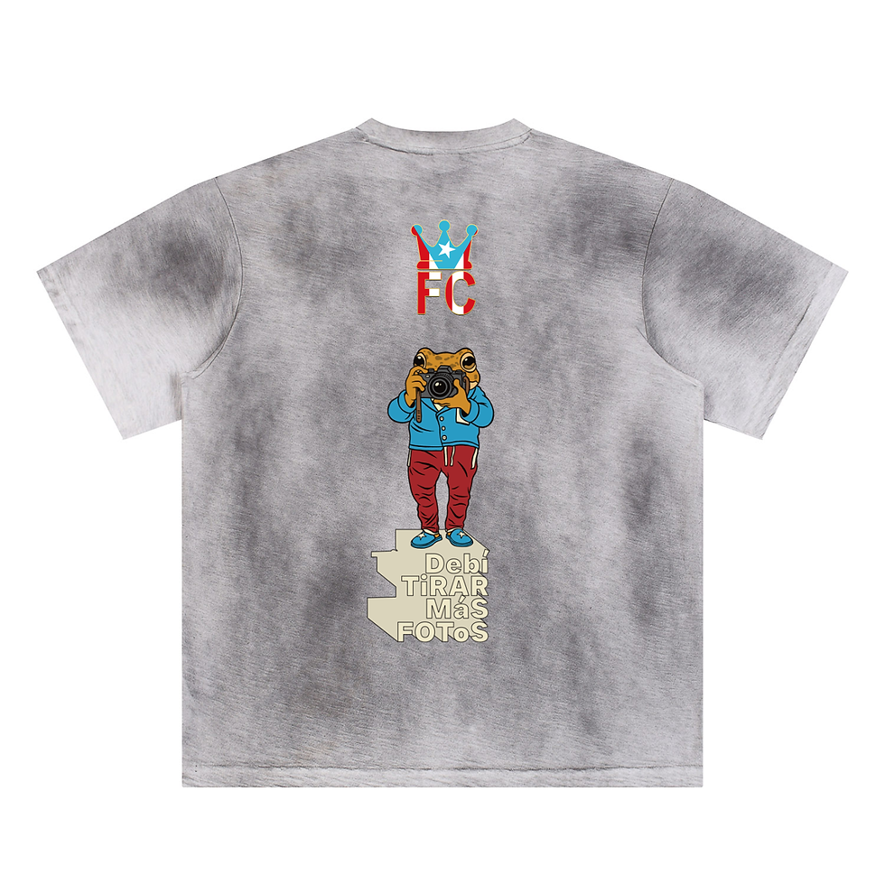 Thumbnail: DTMF DOS - Sun Fade Hand-Painted T-Shirt