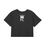 Thumbnail: Astronaut (Black )Baby Tee Seamless