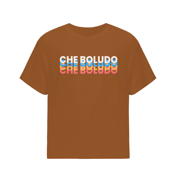 Thumbnail: “CHE BOLUDO 2” Unisex Cotton Oversized T-Shirt