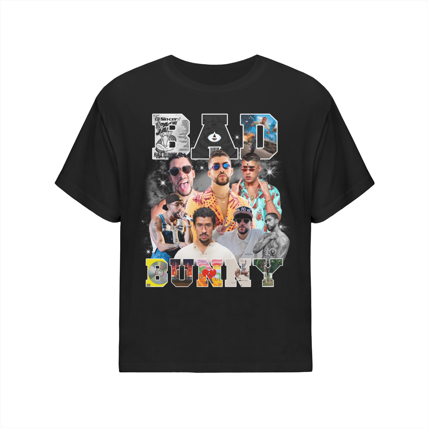 UNO MALO BUNNY -Streetwear Unisex Cotton Oversized T-Shirt