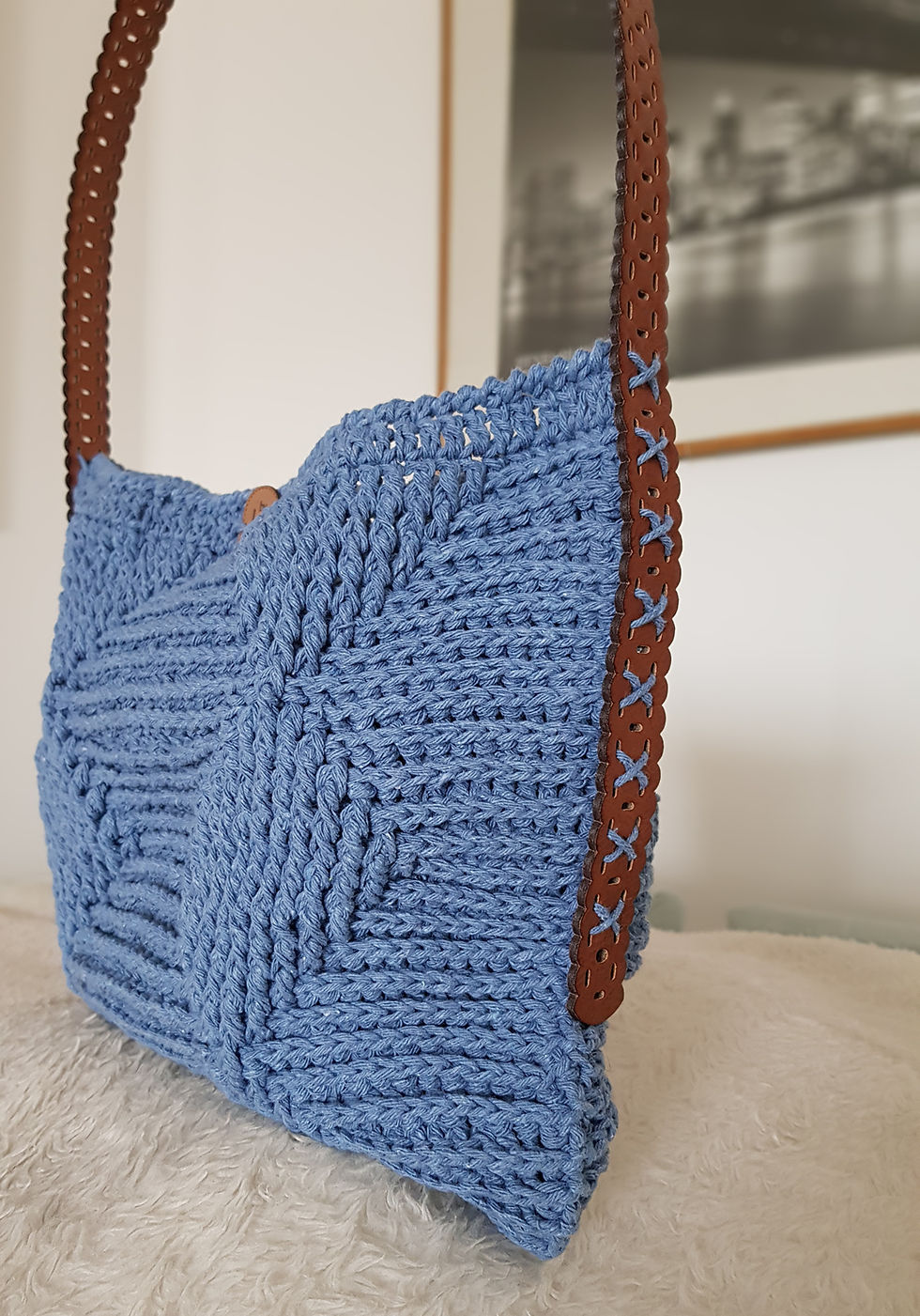 Thumbnail: 3D denim bag