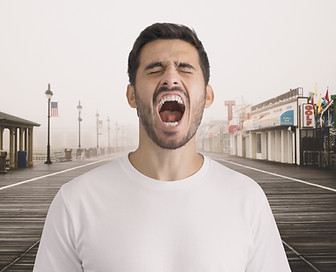 Man Shouting