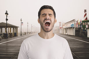 Man Shouting