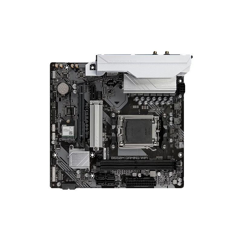 Thumbnail: GIGABYTE B650M GAMING WIFI New Support for DDR5 M.2 AMD Ryzen 7000/8000/9000 ser