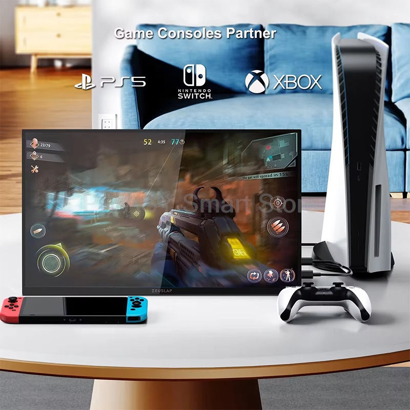 Thumbnail: 18.5 Inch Portable Monitor Smart TV Touch Screen FHD Google Entertainment Intera
