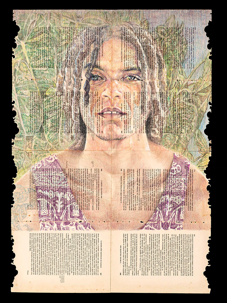 Just because you can't see it doesn't mean it's not there (Portrait of Cesar)