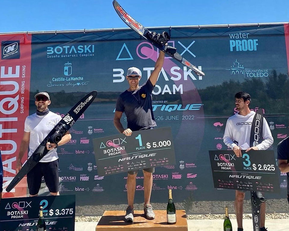 2022 Botaski Pro Am - Men's Podium - Thomas Degasperi, Will Asher, Brando Caruso