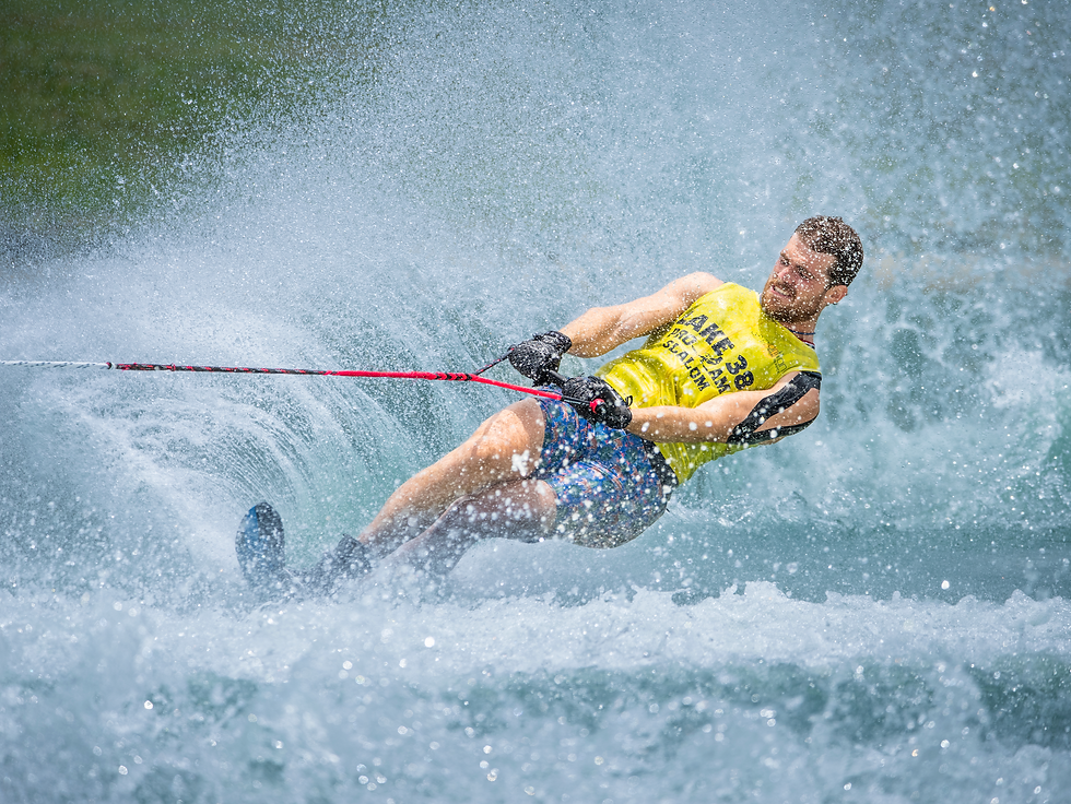 Freddie Winter - Lake 38 Pro Am - Professional Slalom Skiing