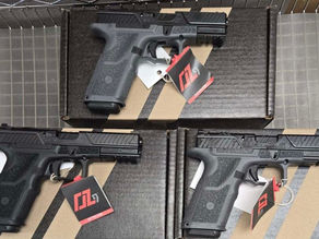 Zev Technologies OZ9 Compact and Full Size 9mm 2 Mags Optics Cuts Slides Black Frame and Gray Frame - Be sure to sign up for the emailer to get all the specials and promo's