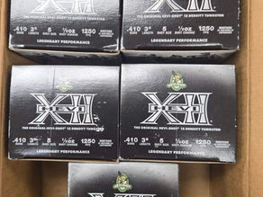 Ammo 410ga Tungsten Turkey and 410ga Federal Premium TSS Turkey and some 38 Special