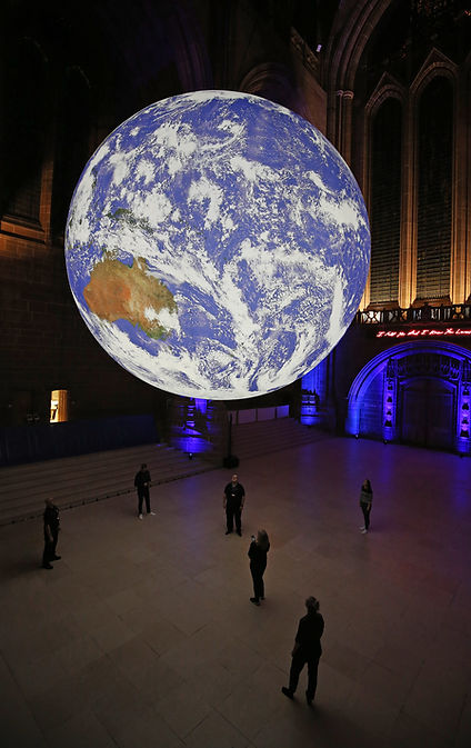 Gaia at Liverpool Cathedral for Liverpool City Council’s River Festival, 2019. Photo (c) G
