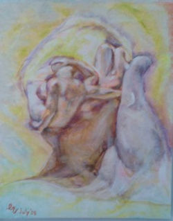 Hand of God 2005 18 x 24