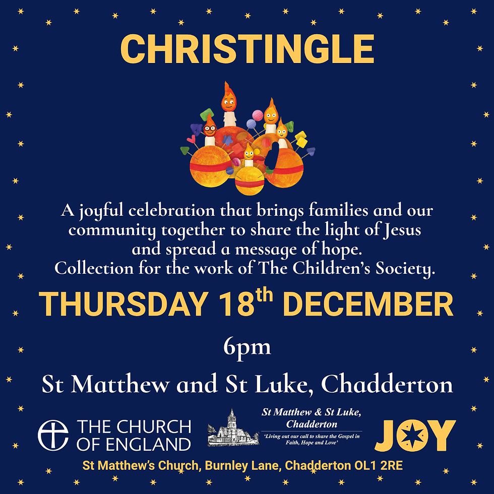 Christingle St Matthew