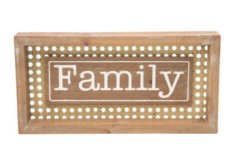 Mini Family Sign