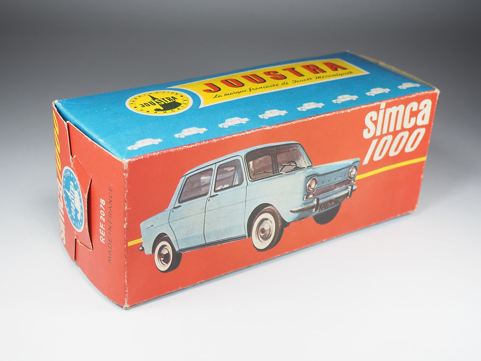 Thumbnail: JOUSTRA - 2078 - Simca 1000 - Friction - En boite - 20cm