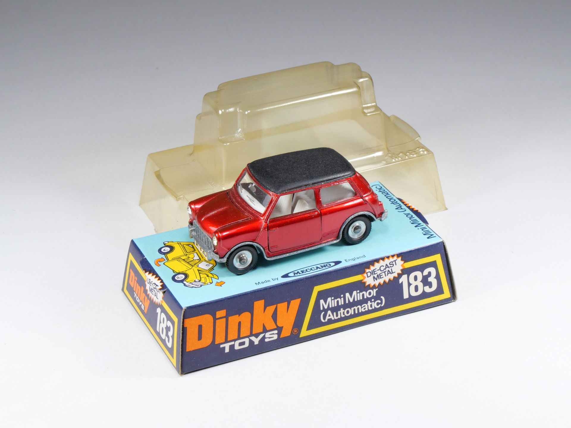 DINKY TOYS ENGLAND - 183 - Mini Minor Automatic - En boite