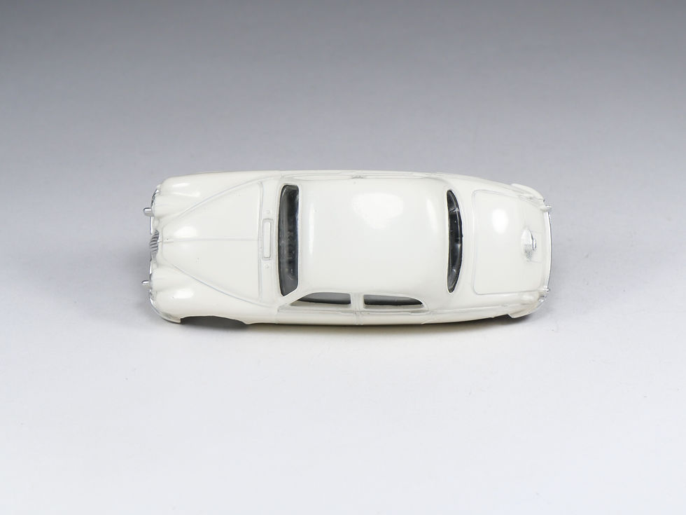Miniature : CORGI - 208 - Jaguar 2.4 Litre - Blanc - 1/43