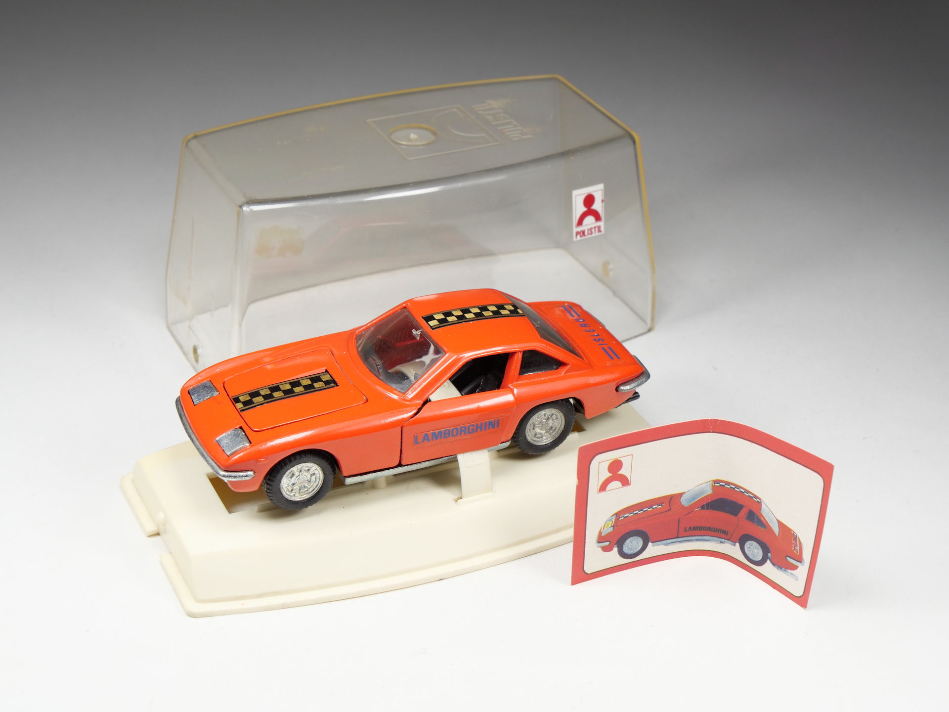 POLITOYS - M35 / 558 - Lamborghini Islero - Orange - En boite