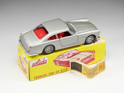 ミニカー SOLIDO REF 123 FERRARI 250GT 2+2 Solido 123 Ferrari 250 GT 2+2 Very Near Mint/Boxed (2nd type