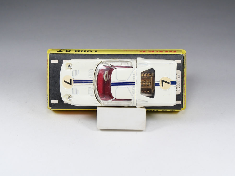 Miniature : DINKY TOYS ENGLAND - 215 - Ford GT Racing Car - En boite