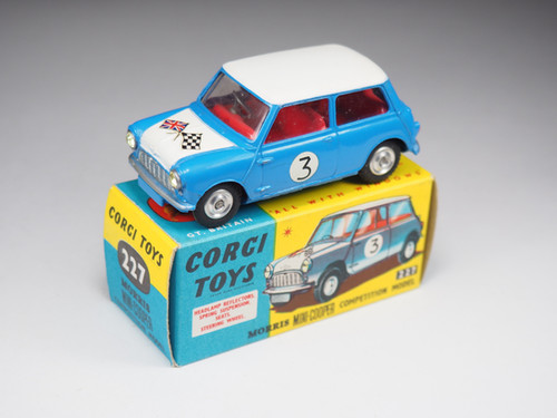CORGI - 227 - MORRIS MINI COOPER COMPETITION - 1/43 | BRICABOCK