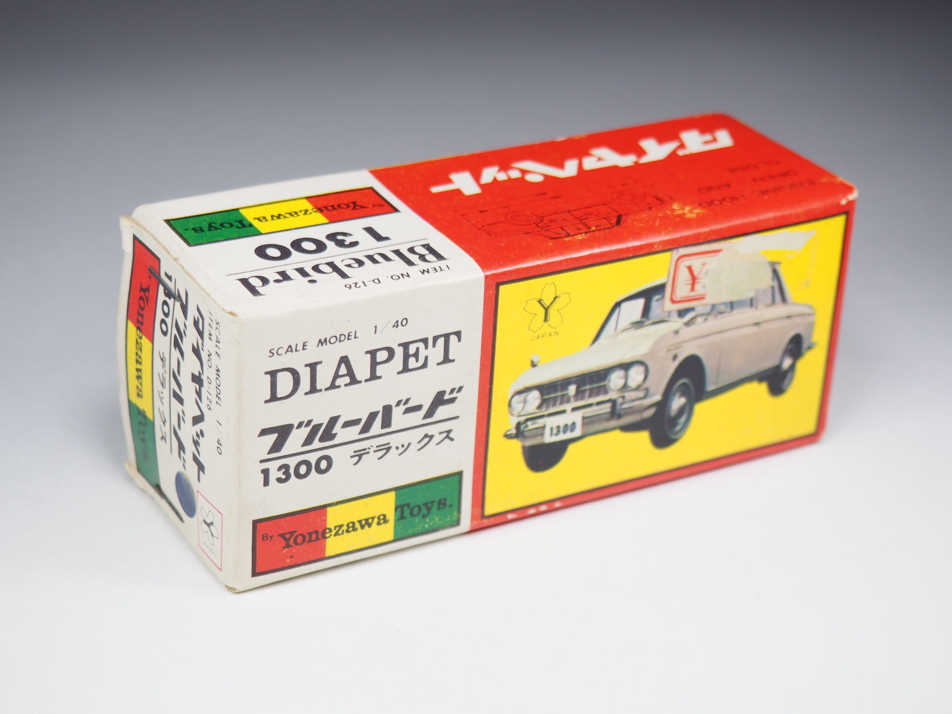 YONEZAWA DIAPET - 126 - DATSUN BLUEBIRD 1300 - BOITE VIDE