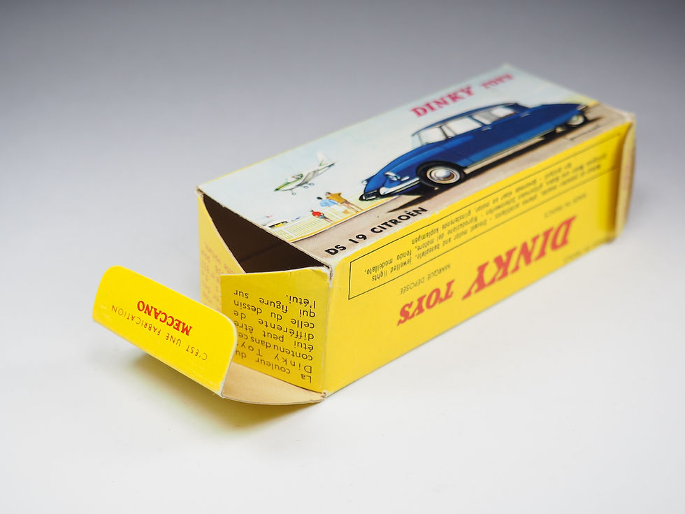 Miniatura: DINKY TOYS FRANCE - 530  - CITROËN DS 19 - EXPORT - 1/43