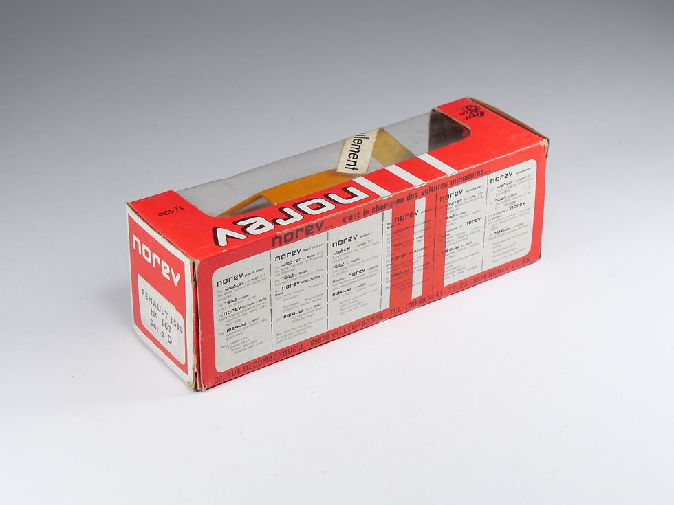 Miniature : NOREV - PLASTIGAM - 167 - Renault 15 TS - Caramel - En boite