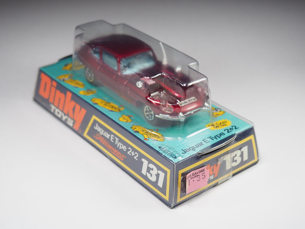 Thumbnail: DINKY TOYS ENGLAND - 131 - JAGUAR E TYPE 2+2 - 1/43