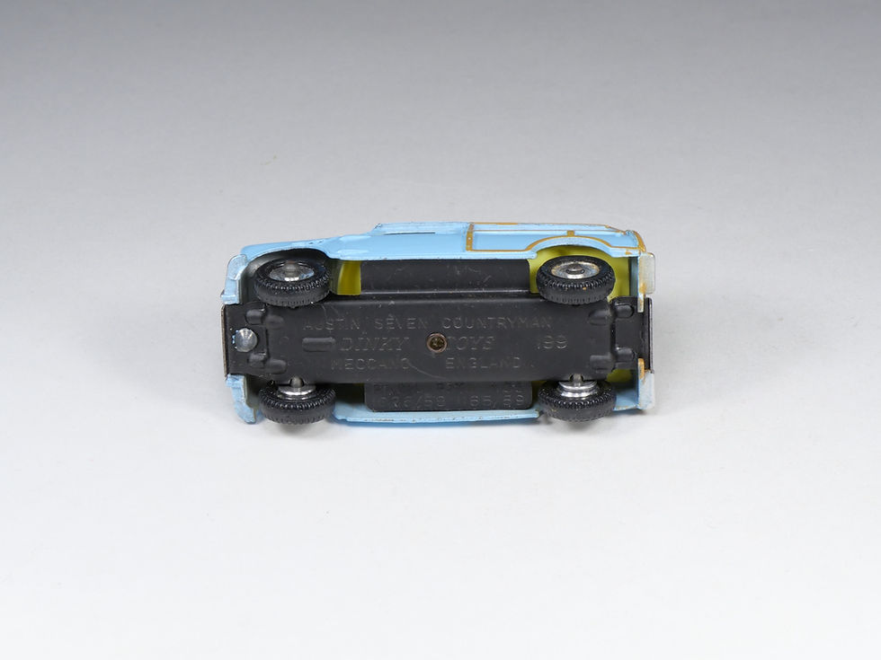 Miniatura: DINKY TOYS ENGLAND - 199 - Austin Seven Countryman - Inétrieur Jaune - En boite