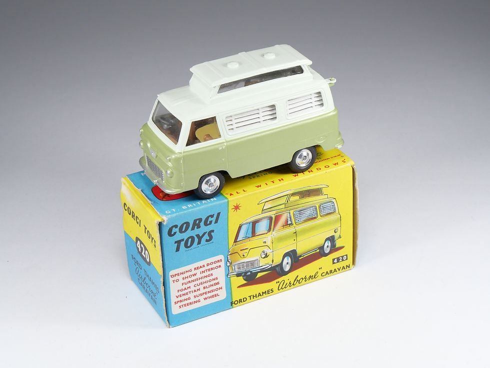 CORGI - 420 - Ford Thames Airborne Caravan - En boite