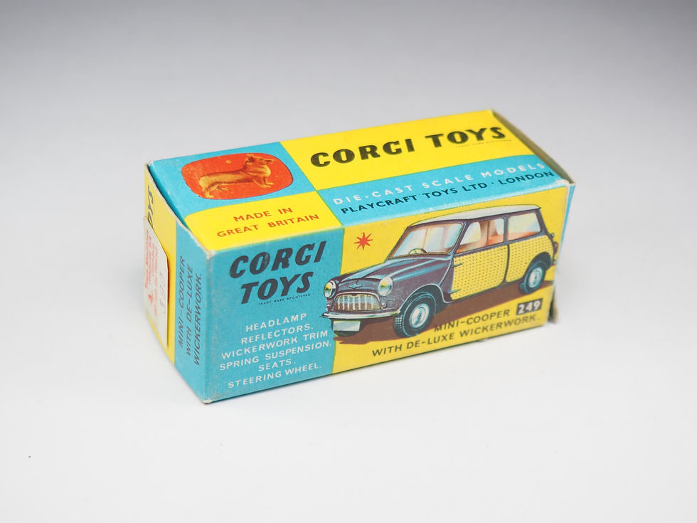 Miniatura: CORGI - 249 - Mini Cooper De Luxe Wickerwork - En boite