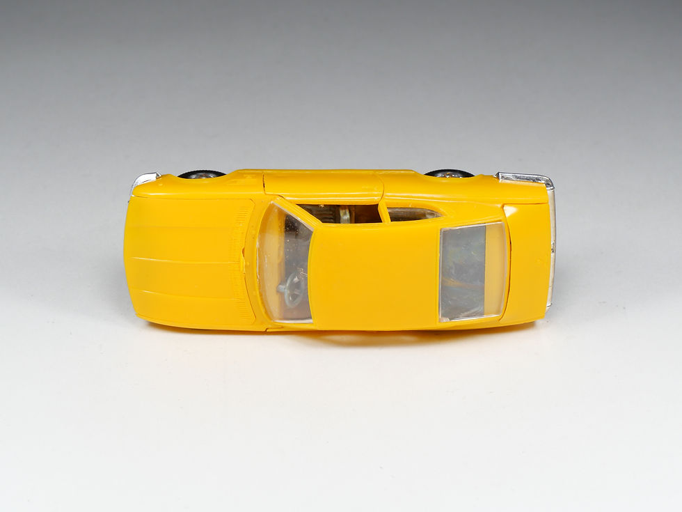 Thumbnail: NOREV - PLASTIGAM - 163 - Fiat Coupe Dino - Jaune - En boite