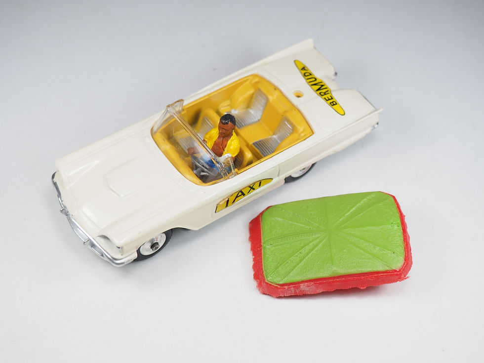Miniatura: CORGI - 430 - FORD THUNDERBIRD BERMUDA TAXI - EN BOITE