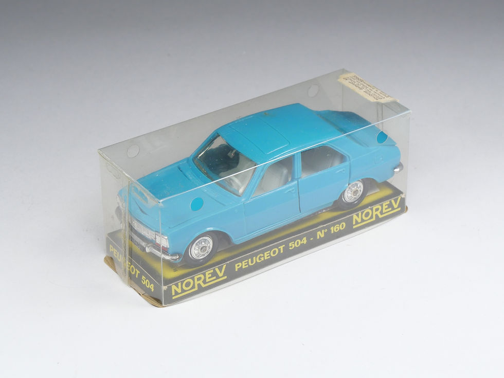 Thumbnail: NOREV - 160 - Peugeot 504 - Bleu Turquoise - En boite